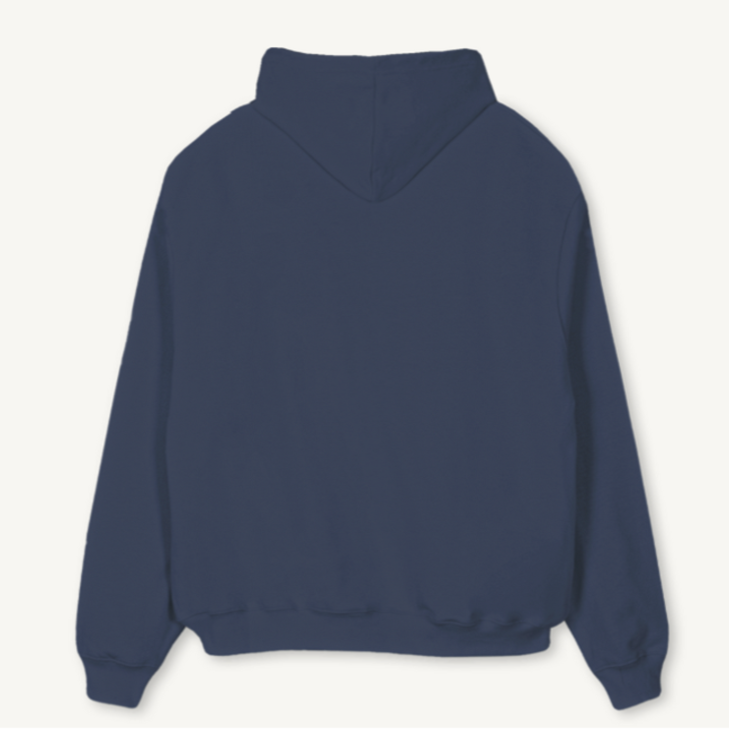 Navy 'PP' Oversized Hoodie